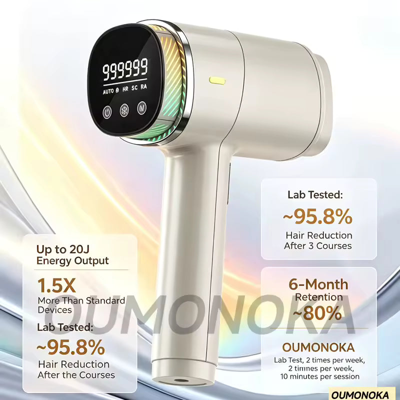 Depiladora IPL de luz pulsada
